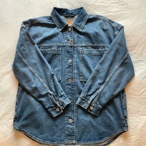 Gap denim shirt jacket
